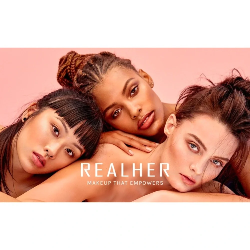 REALHER Moisturizing Lipstick No Filter Mauve Pink Vegan Cruelty-Free New